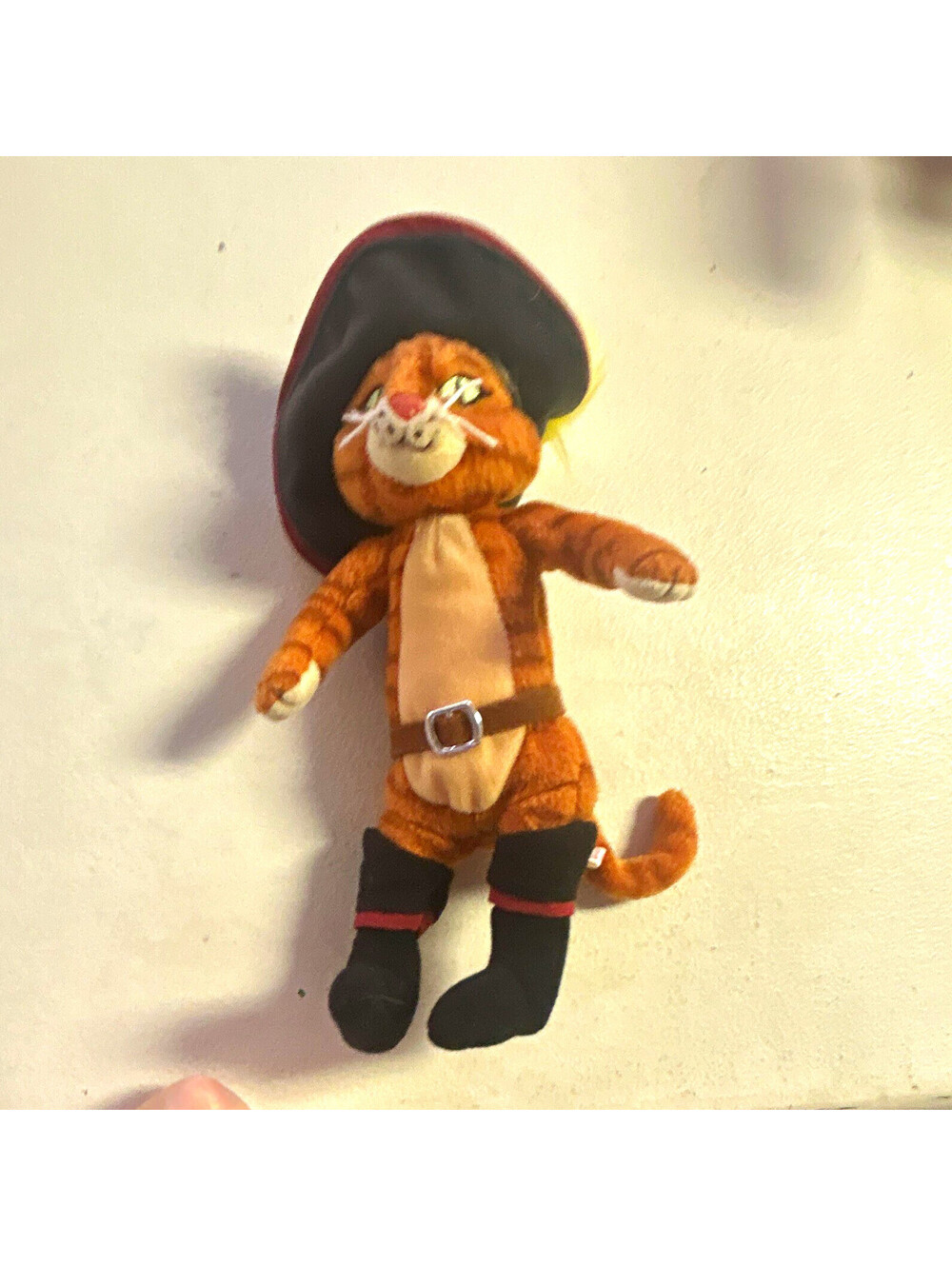 Ty Beanie Babies Puss in Boots Shrek Plush Beanbag 2007 MPN 42008